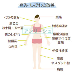 痛み・しびれの改善
